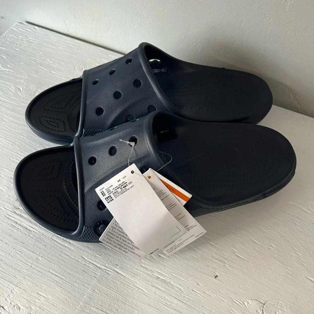 Crocs Unisex-Adult Baa Slide Sandals size 13